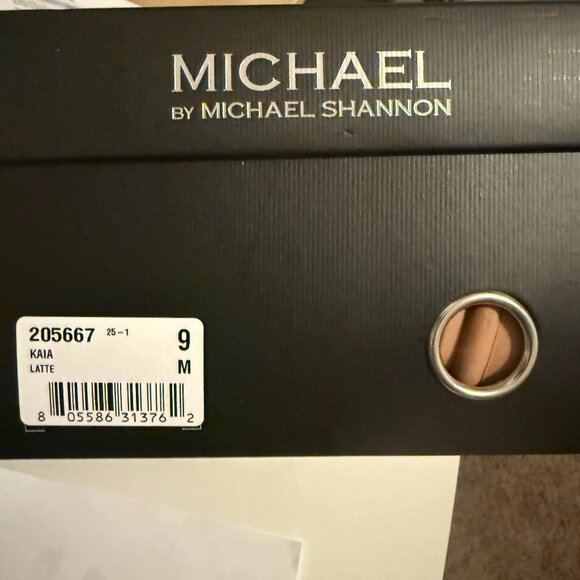 Michael Shannon Tan Braided leather sandles. SZ 9 - Picture 5 of 5